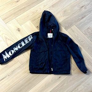 Dark Navy Blue Moncler Jacket for Boys